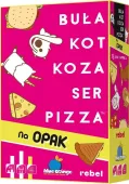 Towarzyska imprezowa gra karciana - Buła, Kot, Koza, Ser, Pizza - Na opak