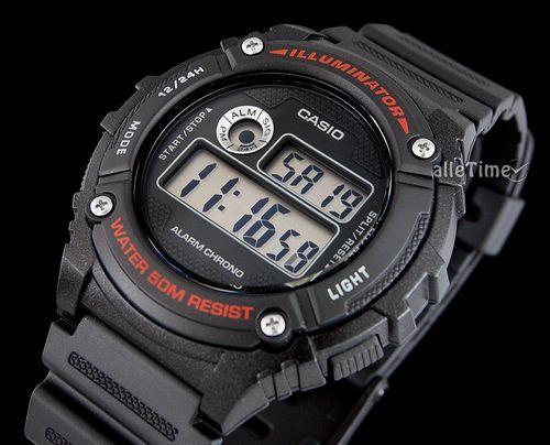 Casio led Electronic AXIS  W-216H-1AVEF na Arena.pl