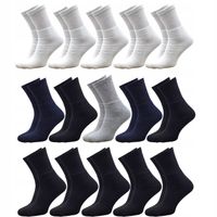 15x POLSKIE SKARPETY męskie zimowe bawełniane grube FROTTE 43-46