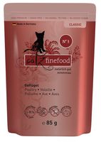 Karma dla kota bez sztucznych dodatków Catz Finefood Classic N.03 DRÓB 85g