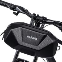 wildman torba na ramę roweru x9 3.5l     uchwyt rowerowy czarna/black