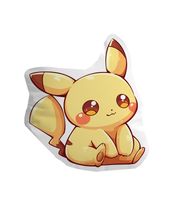Poduszka Chibi Pokémon - Pikachu