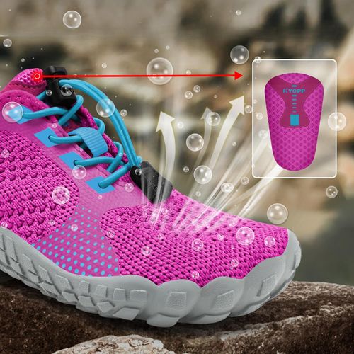 Buty do Wody dla Dzieci Jeżowce Plażowe Różowe 32 Szybkoschnące na Plażę na Arena.pl