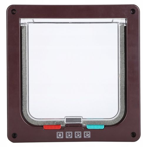 DRZWICZKI TUNEL Z KLAPĄ DLA KOTA/PSA BRĄZOWY M brąz na Arena.pl