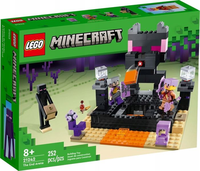 LEGO MINECRAFT 21242 ARENA ENDU SMOCZY ŁUCZNIK + Torba prezentowa zdjęcie 5
