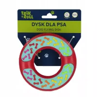 Latający dysk dla psa - zabawka do rzucania i aportowania Frisbee 13,8cm