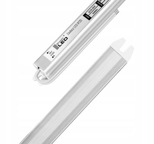 Zasilacz LED 12V 60W 5A Do Taśm Taśmy Transformator Ultra Slim Cienki na Arena.pl