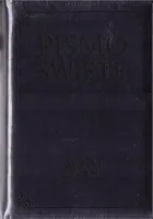 Pismo Święte w etui granatowe
