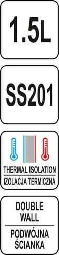 TERMOS STOŁOWY 1,5L. YG-07026 YATO na Arena.pl