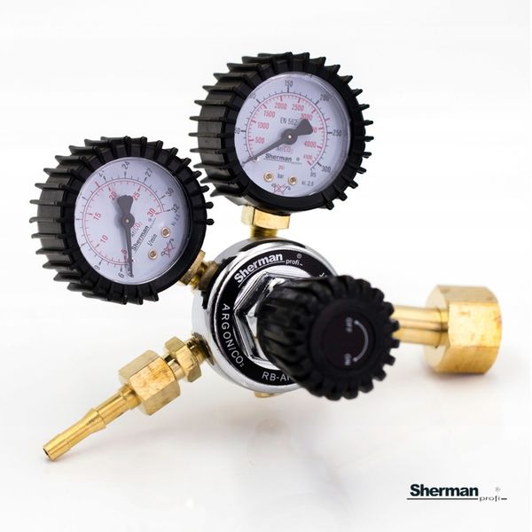 Reduktor Sherman CO2/Argon RB-CO2-MOUSE 200 bar zdjęcie 2