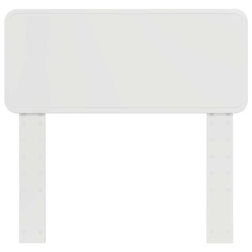 Zagłówek Błyszcząca biel 80 cm Materiał drewnopochodny na Arena.pl