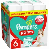 Pieluchomajtki Pampers Pants r 6 14-19 kg 132 szt.