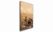 OBRAZ NA PŁÓTNIE 088 Retro rower 20x30cm