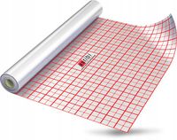 FOLIA DO PODŁOGÓWKI OGRZEWANIA PODŁOGOWEGO ZWÓJ 50m - GRUBA MOCNA 110 mk