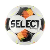 Piłka nożna Select Supreme Pro FIFA Basic biało-czarno-pomarańczowa 1001356/111148 r. — Rozmiar: 5