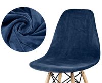 POKROWIEC NA KRZESŁO SKANDYNAWSKIE WELUR PREMIUM AKSAMIT ELASTYCZNY