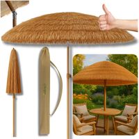 Parasol Ogrodowy Balkonowy Plażowy Tarasowy Hawajski Duży Łamany Do Ogrodu