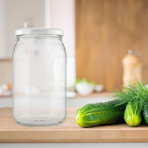 8x Słoik 900ml z zakrętką fi82 na MIÓD DŻEM PRZETWORY słoiki szklane na Arena.pl
