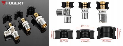 PRASKA ZACISKARKA DO RUR PEX 6 MATRYC TH 16/20/26 U 16/20/25 + WALIZKA na Arena.pl