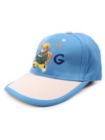 Czapka z daszkiem bejsbolówka dziecięca unisex miś niebieska 50-54 YOCLUB