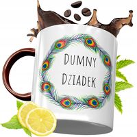 Kubek Bordowy Dla Dziadka Na Urodziny Prezent Z Nadrukiem Ze Zdjęciem
