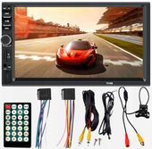 RADIO SAMOCHODOWE ANDROID GPS BLUETOOTH USB 2DIN LCD 7" + KAMERA COFANIA HD