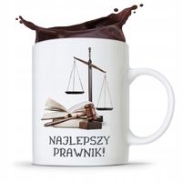 Kubek Prawnika Mecenasa Najlepszy Prawnik Prezent Z Nadrukiem Ze Zdjęciem