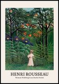 Plakat 70x100cm Design Exotic Forest, Rousseau Vintage do Salonu