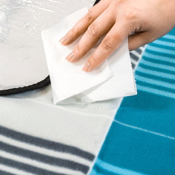 Koc piknikowy 200x200 krata zdjęcie 9