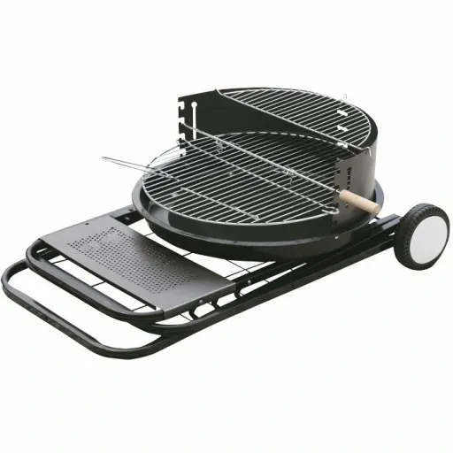 Master Grill & Party ruchomy okrągły 54cm kółka wysokość 84cm rożen MG925A zdjęcie 2