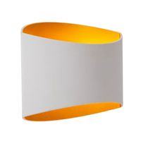 Kinkiet ścienny tuba Diletta 09240/01/31 Lucide góra-dół biały złoty
