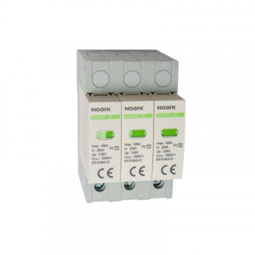 OGRANICZNIK PRZEPIĘĆ DC 3 MODUŁY SZEREGU zdjęcie 1