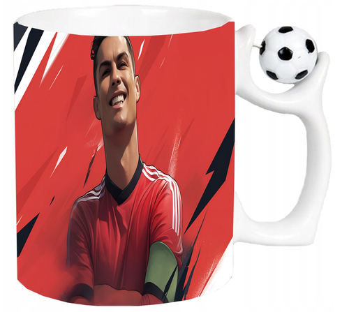 Kubek z piłką dla Fana Ronaldo CR7 na Arena.pl