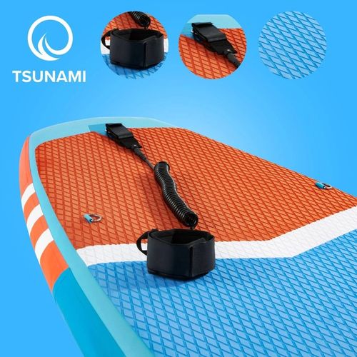 DESKA SUP TSUNAMI POMPOWANA PADDLE BOARD WIOSŁO KAJAK DO PŁYWANIA 320CM na Arena.pl