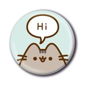 Przypinka Pusheen Hi