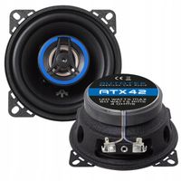 Autotek ATX42 głośnik samochodowy 2-drożny 120 W Runda 2 szt.