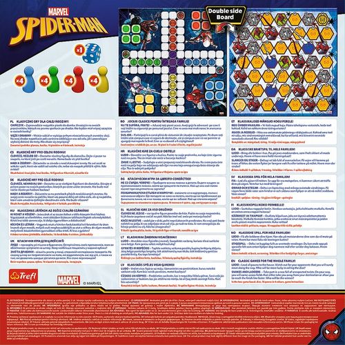 gra 2w1 chińczyk węże i drabiny spider-man 02419 na Arena.pl