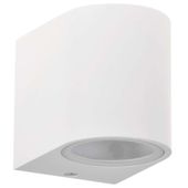 Elewacyjna LAMPA ogrodowa BOSTON 313355 Polux ścienna OPRAWA zewnętrzny kinkiet tuba metalowa IP44 biała