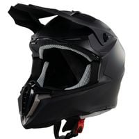 Kask na skuter motocyklowy szczękowy zamknięty BB806 CROSS S czarny mat