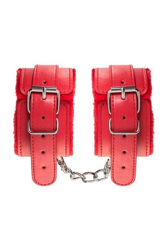 anonymo handcuffs, pu leather, red, 27 cm na Arena.pl