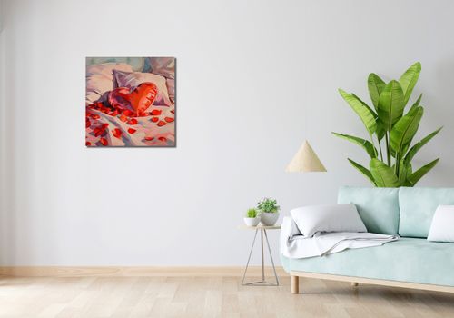 Obraz 60x60cm I Ja Ciebie Też na Arena.pl