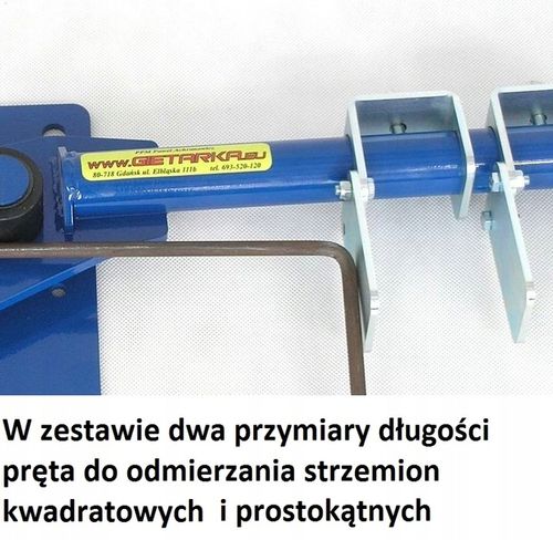 Giętarka HARTOWANA z ŁOŻYSKIEM do prętów 6-16 drutu zbrojenia strzemion GP5 na Arena.pl