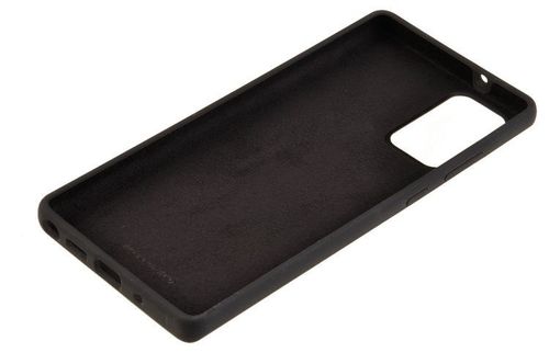 Etui Mercury Goospery Silicone do Samsung Galaxy Note 20 czarny na Arena.pl