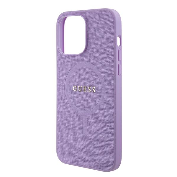 Etui Guess do iPhone 15 Pro, Fioletowy, MagSafe zdjęcie 6