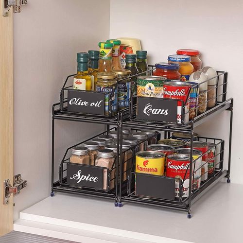 Nandae Zestaw 2 Organizerów Do Szafek Z 2-Poziomow na Arena.pl