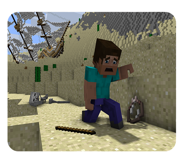 Podkładka pod myszkę Minecraft zdjęcie 1