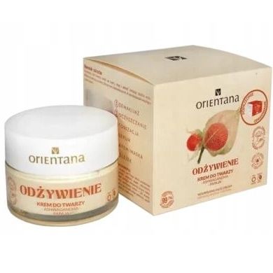 ORIENTANA Krem Odżywczy Do Twarzy Ashwaganha Żeń Szeń Papaja 40g na Arena.pl