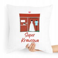 Poduszka Dla Krawcowej Krawca Super Krawcowa Z Nadrukiem Ze Zdjęciem