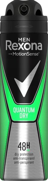 Dezodorant Rexona Quantum dry w sprayu zdjęcie 1