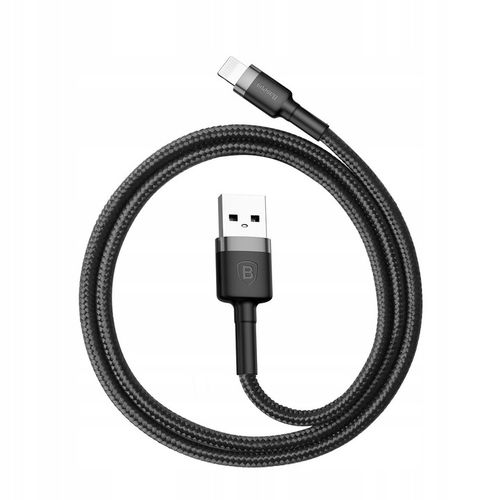 BASEUS KABEL USB LIGHTNING DO IPHONE 2.4A MOCNY W OPLOCIE 0,5M na Arena.pl